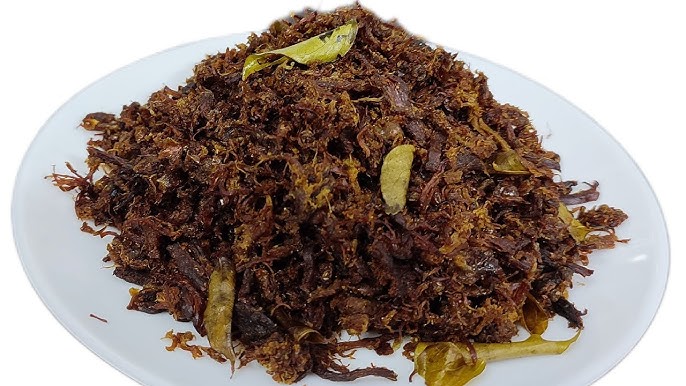 Idiyirachi (Dry Buffalo Meat)Shredded